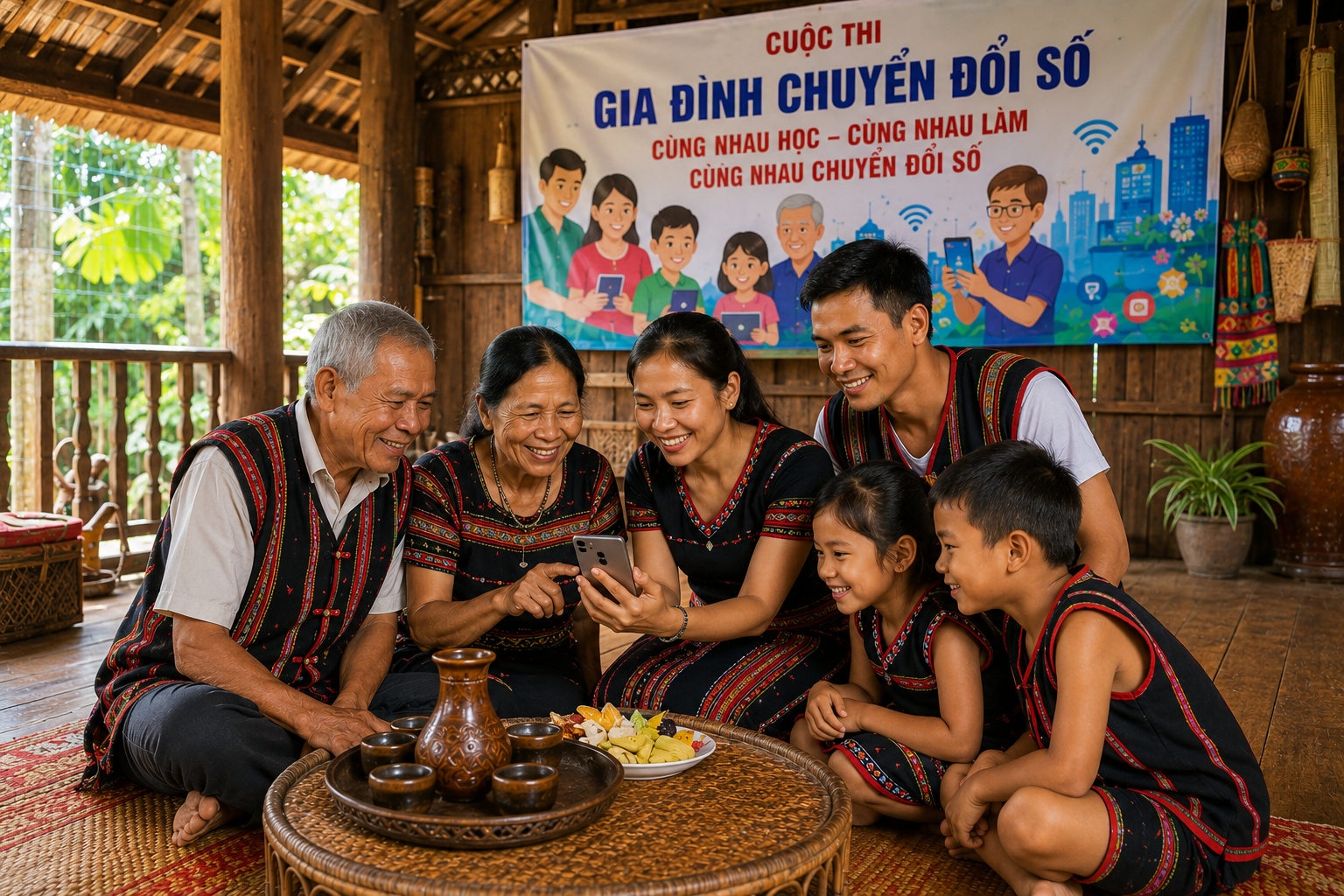 Kế hoạch tổ chức Cuộc thi “Gia đình chuyển đổi số” tỉnh Đắk Lắk năm 2026